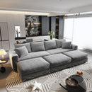 Modern Comfy Upholstered Sofa Cloud Couch & Deep Seat Couches by HouseOfZazla