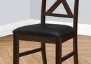 Dining Chair Side, Upholstered For Dining Room, Transitional (Set of 2) by HouseOfZazla