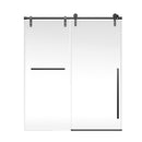 Frameless Sliding Shower Door - Matte Finish