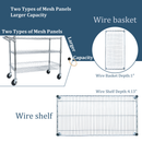 Heavy Duty Rolling Utility Cart