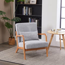 Accent Arm Chair With Pillow Upholstered by HouseOfZazla