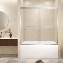 Double Sliding Shower Door With Explosion Proof Film by HouseOfZazla