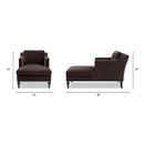 Josephine 60" Upholstered Chaise Lounge, Deep