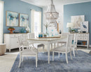 Echo Isles - Extendable Rectangular Dining Table - Sea Pearl And Driftwood by Unique Piece Furniture
