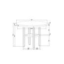 Greta - Bar Table And Bar Stool Set - Antique White by HouseOfZazla