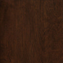 Calloway - Round Game Table With Pedestal Base - Dark Brown by HouseOfZazla