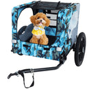 Outdoor Heavy Duty Collapsible Pet Bike Trailer with 16-Inch Wheels by HouseOfZazla