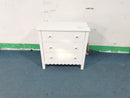 White 3 Drawer Dresser for Bedroom