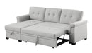 Sierra - Reversible Sleeper Sectional Sofa With Storage Chaise by Unique Piece Furniture
