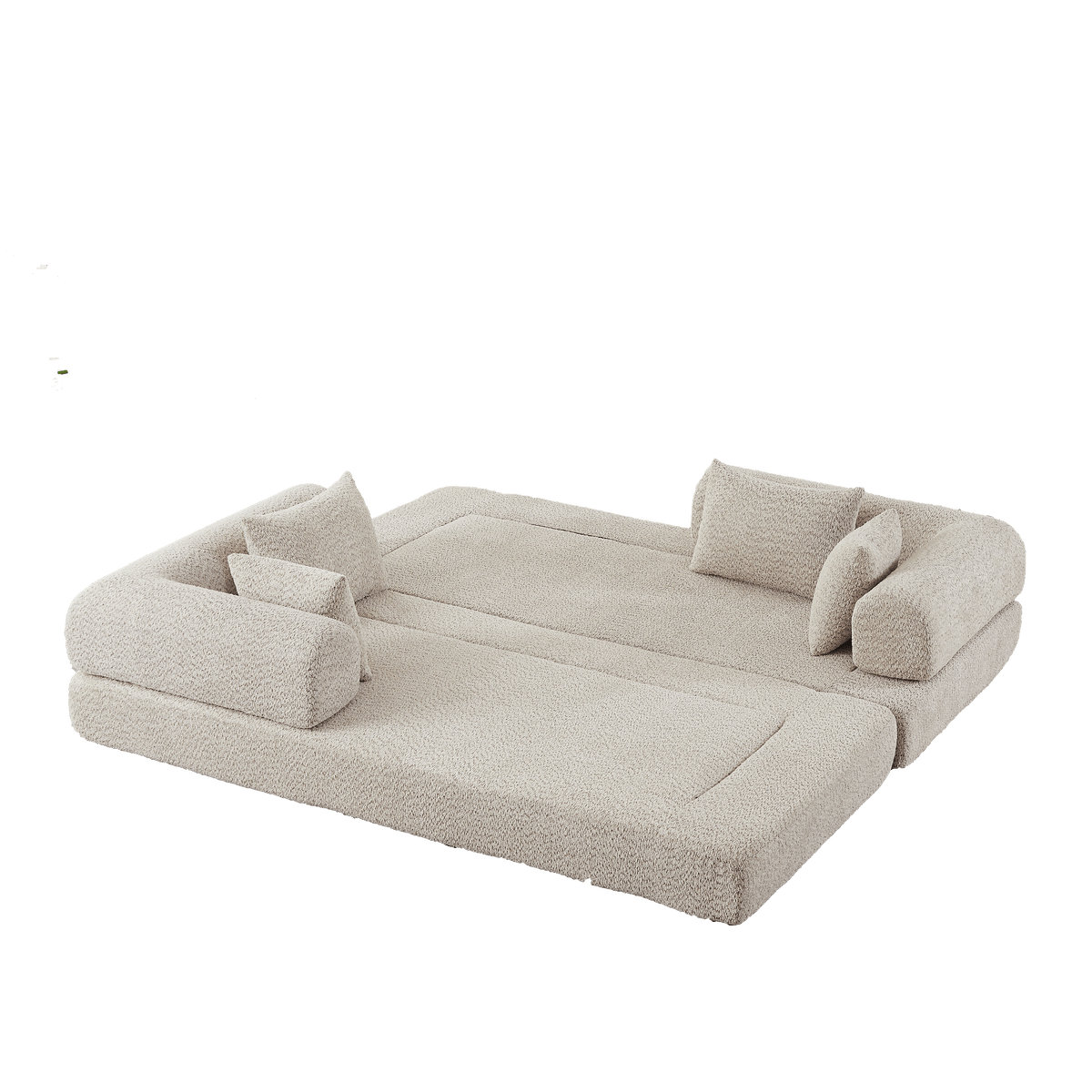 78.9-Inch Convertible Sleeper Sofa, photo 3 of 10