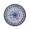 Patio Side Table, Blue+Black by HouseOfZazla