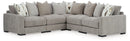 Aslan Court - Sectional With Ottoman Set by Unique Piece Furniture