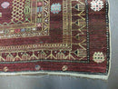 4' X 6' Antique Handmade Caucasian Shirvan Russian Armenian Wool Rug Colorful