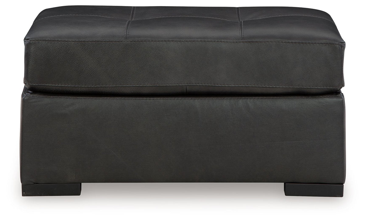 Brindley Pier - Oversized Accent Ottoman - Fog, photo 6 of 6