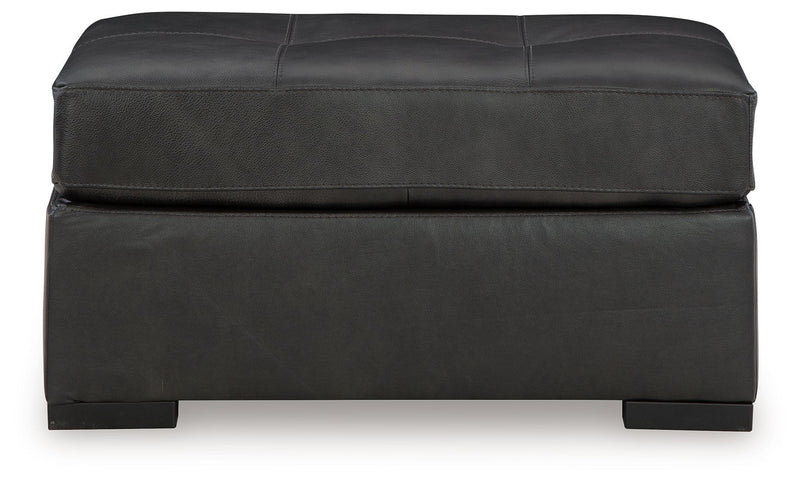 Brindley Pier - Oversized Accent Ottoman - Fog, photo 6 of 6