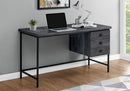 Computer Desk For Home Office, Laptop, 3 Storage Drawers, Contemporary & Moder by Unique Piece Furniture