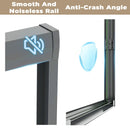 Double Sliding Shower Door With Explosion Proof Film by HouseOfZazla