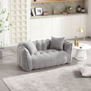 Cozy Beanbag Chair With High Resilience Foam Core For 2 by Unique Piece Furniture