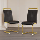 Side Dining Room Chair, Padded Seat High Back by Unique Piece Furniture