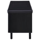 Clackamas - 2 Door Storage Bench With Padded Seat