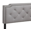 Button Tufted Bed Charming For Cozy Spaces by Unique Piece Furniture