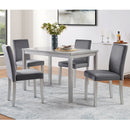 Dining Table Set, Table With A Rectangular Table And Upholstered Chairs by HouseOfZazla