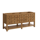 James Martin Malibu 72" Double Bathroom Vanity, Amber Birch