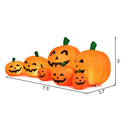 7.5 Feet Halloween Inflatable 7 Pumpkins Patch with LED Lights by LJGDeals