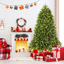 7.5 Feet Artificial Fir Christmas Tree with LED Lights and 1968 Branch Tips by DirectDeals