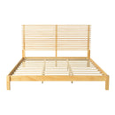 Premium Solid Wood King Size Bed Frame with Headboard