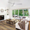 Ceiling Fan With 3 Blades, Remote Control, Reversible DC Motor, Noiseless Operation, 3 Downrods by HouseOfZazla
