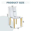 Modern Dining Chairs With Metal Legs by HouseOfZazla