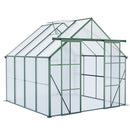 Double Door Polycarbonate house Raised Base And Anchor Aluminum Heavy Duty Walk In houses For Outdoor Backyard In All Season by HouseOfZazla
