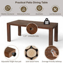 TREXM 7-Piece Patio Dining Table Set for 6 by HouseOfZazla