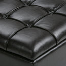 Dover - 3 Piece Storage Ottoman Contemporary Design by Unique Piece Furniture