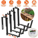 Adjustable Planter Box Brackets for Windowsills by LJGDeals