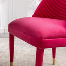 Accent Chair, leisure single chair with Solid wood foot