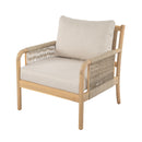 Casper Outdoor 6-Seater Sofa and Coffee Table Set