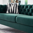 Chesterfield - Modern Tufted Living Room Sofa, 84.25''W Couch by Unique Piece Furniture