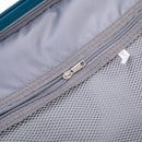 14"/20"/24"/28" 4-Piece PP Spinner Wheel Luggage Set with Cosmetic Case (Blue)