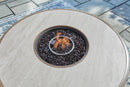 Rainier Ranch - Round Fire Pit Table - Beige