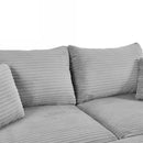Single Sofa Couch With Storage Space, Movable Ottoman, USB Ports, Cup Holders, Phone Holder by HouseOfZazla