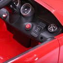 6V Licensed Mercedes Benz AMG Electric Vehicle, Kid Ride on Car with Parental Remote Control, MP3 Player Headlights Opening Doors for Children 3-8, Red