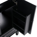 Bathroom Vanity With Sink, Soft Closing Door, Multi Functional Storage by HouseOfZazla