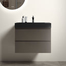 Alice - Bathroom Vanity With Sink, Large Storage Wall Mounted Floating Bathroom Vanity For Modern Bathroom, One-Piece Sink Basin Without Drain And Faucet by HouseOfZazla