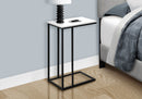 Accent Table, C-Shaped, Space-Saving Functionality by HouseOfZazla