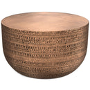 Johnsen - Handcrafted Metal Coffee Table by Unique Piece Furniture