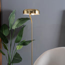Spectra - Tall Corner Floor Lamp For Living Room - Gold by HouseOfZazla