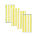 Oversized Striped Border Cabana Beach Towel - Santa Cruz by Great Bay Home