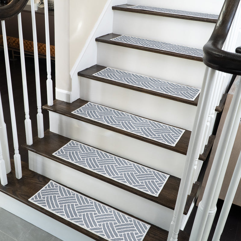 New Age Sisal Design 9" X 28" Stair Treads